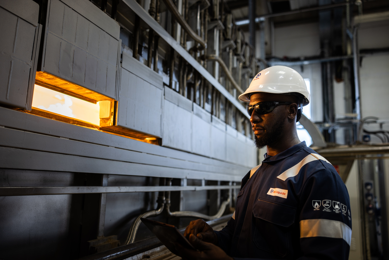 Combustion à l'hydrogène - Industrie du verre